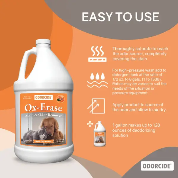 Ox-Erase Stain & Odor Remover Gallon